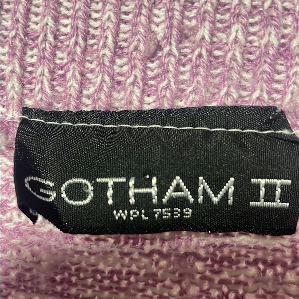 Purple Geometric Pattern Men's Sweater - Picture 9 of 9